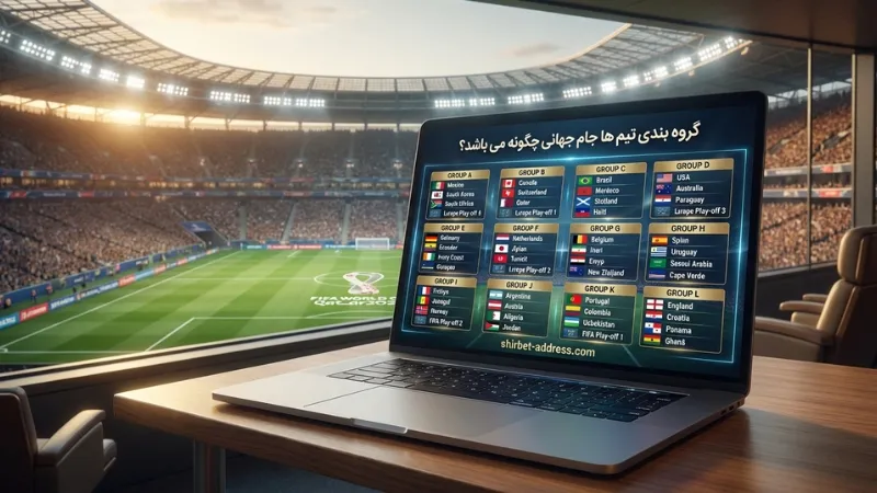 گروه بندی تیم ها جام جهانی چگونه می باشد؟